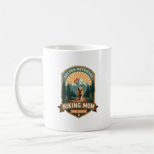 Caneca De Café Mãe de cachorro golden retriever vintage testada n