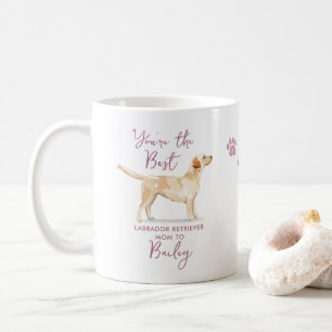 Caneca De Café Mãe de Cachorro Labrador Retriever Fofa Foto
