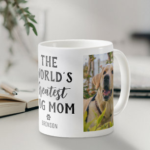 Caneca De Café Mãe de Cachorro Mais Incrível do Mundo Foto Person