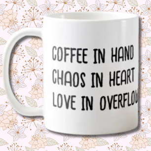 Caneca De Café Mãe De Café Momlife Engraçado Dia de as mães Bonit