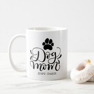 Caneca De Café Mãe de cão - Personalizado Estabelecido - Amante d