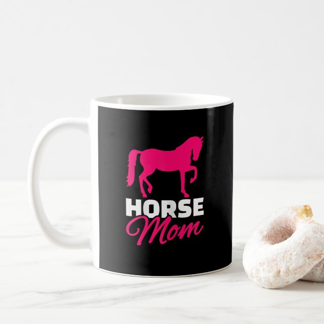 Caneca De Café Mãe de cavalo (Com Donut)