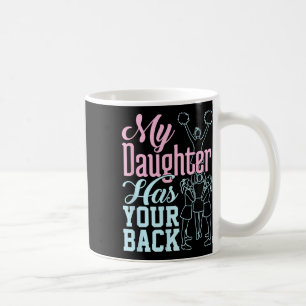 Caneca De Café Mãe de Cheerleading Cheer Ckspot - Minha Filha Tem