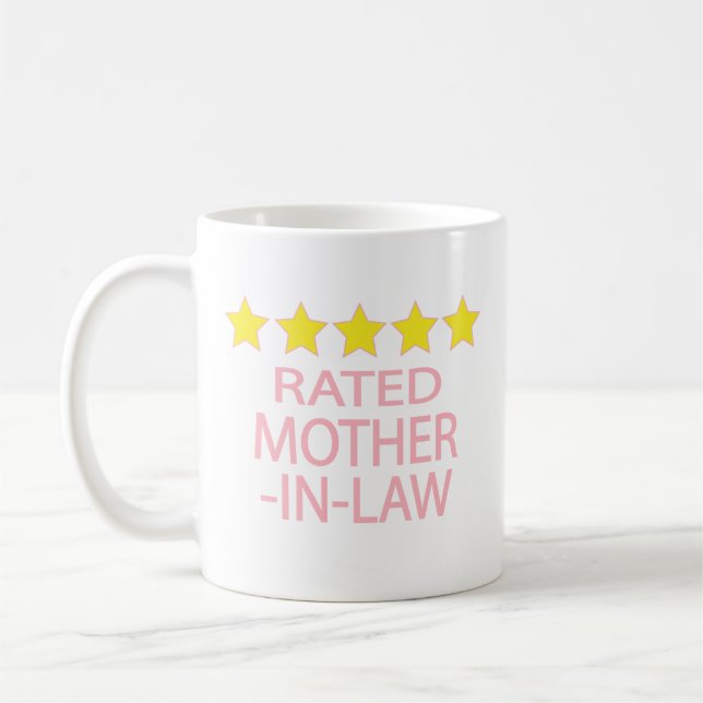 Caneca De Café Mãe de Cinco Estrelas (Esquerda)