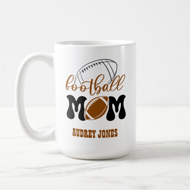 Caneca De Café Mãe de futebol (Esquerda)