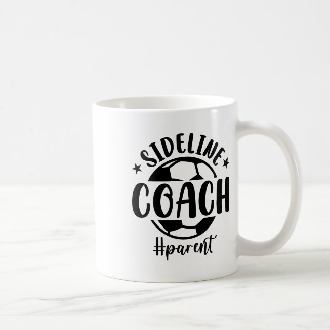 Caneca De Café Mãe de Futebol _1  (Direita)