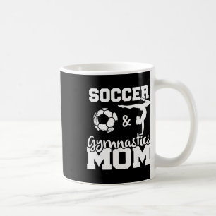 Caneca De Café Mãe de Futebol e Ginástica, Jogadora de Futebol En