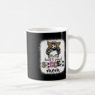 Caneca De Café Mãe de Futebol Orgulhosa e Alta Mãe de Futebol Coq