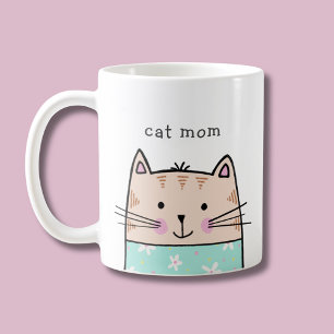 Caneca De Café Mãe de gato