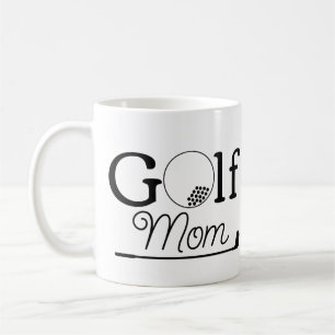 Caneca De Café Mãe de Golfe