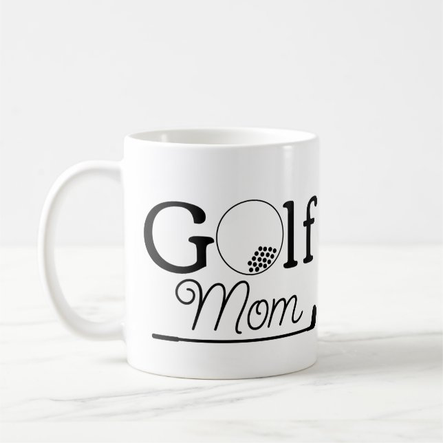 Caneca De Café Mãe de Golfe (Esquerda)