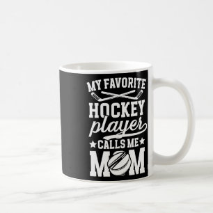 Caneca De Café Mãe de Hockey Orgulhosa Mãe de Jogador de Hóquei n