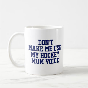 Caneca De Café Mãe de hóquei - Presente Mug Engraçado Citaç