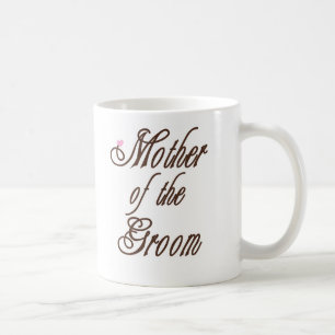 Caneca De Café Mãe de marrons elegantes do noivo