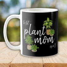 Mãe de Planta Casa de Plantas Verdes Preto Botânic