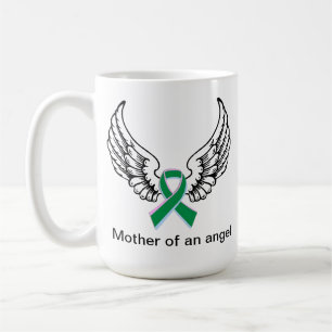 Caneca De Café Mãe de um anjo - anencefalia