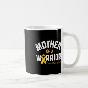 Caneca De Café Mãe De Um Cancer De Infância Guerreira