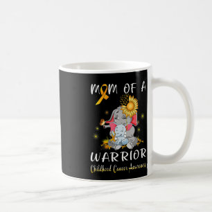Caneca De Café Mãe de um Elefante Guerreiro Lutador Contra o Cânc