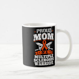 Caneca De Café Mãe De Uma Guerreira Múltipla Esclerose, Srta. Rib