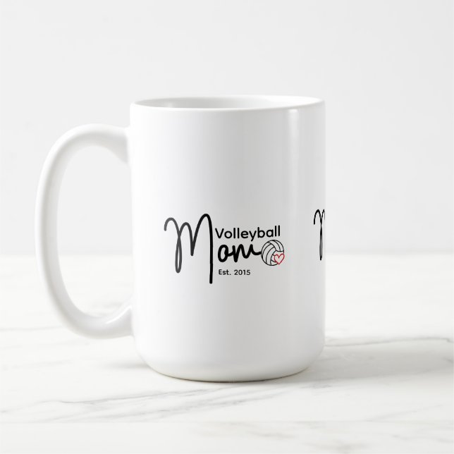 Caneca De Café Mãe de volei Est. (Esquerda)