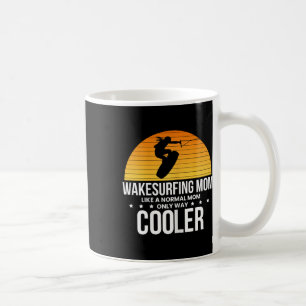 Caneca De Café Mãe de Wakesurf Wakeboard Wakeboarding Wakeboarder