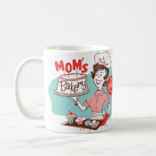 Caneca De Café Mãe - Dia de as mães Retro Mug