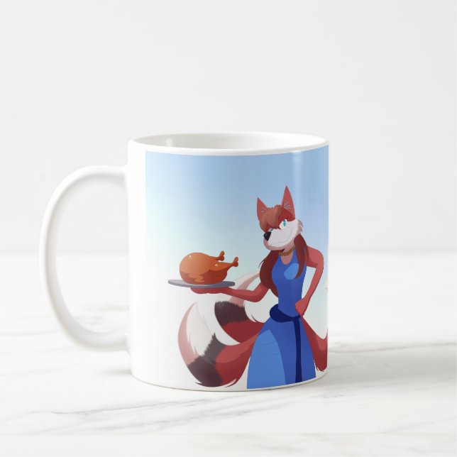 Caneca De Café Mãe do Anton, de Ação de Graças (Esquerda)