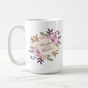 Caneca De Café Mãe do Casamento da Noiva Mug Clássico