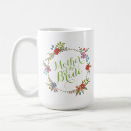Caneca De Café Mãe do Casamento da Noiva | Mug Clássico