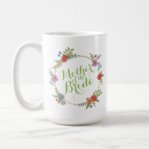 Caneca De Café Mãe do Casamento da Noiva   Mug Clássico
