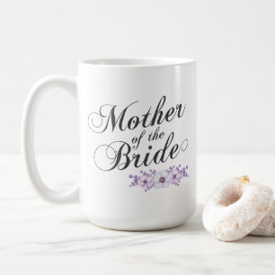 Caneca De Café Mãe do Casamento da Noiva Mug Clássico