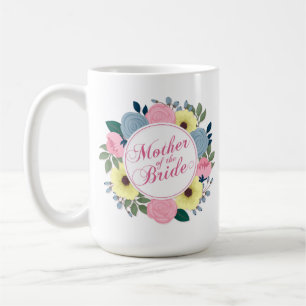 Caneca De Café Mãe do Casamento da Noiva   Mug Clássico