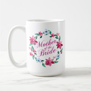 Caneca De Café Mãe do Casamento da Noiva   Mug Clássico