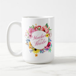 Caneca De Café Mãe do Casamento da Noiva | Mug Clássico
