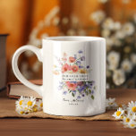 Caneca De Café Mãe do Groom Mug | Obrigado<br><div class="desc">Celebrar a Mãe do Chalé (ou personalizar para dizer Noiva) com esta Lágrima Coffee Mug. Isso vai fazer uma adição fabulosa aos presentes da festa de casamento e fazer sua mãe ou sogra se sentir muito especial! Escreva uma mensagem pessoal e sincera para sua sogra no dia do seu casamento....</div>
