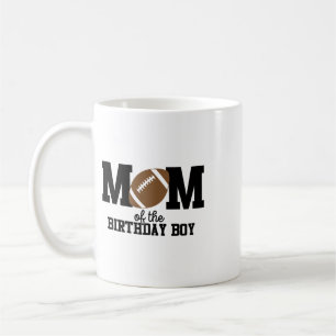 Caneca De Café Mãe Do Menino De Aniversário Adorador De Futebol P