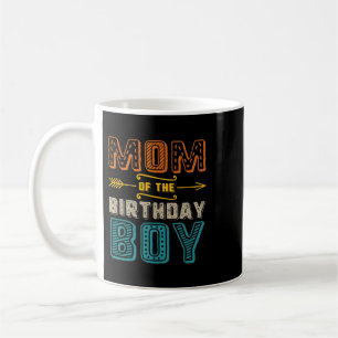 Caneca De Café Mãe do menino de aniversário Filho Engraçado Mães 