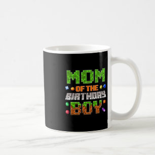 Caneca De Café Mãe Do Menino Do Aniversário Festa Video Gamer Pix