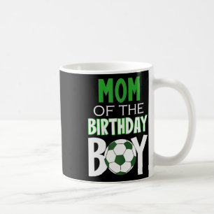 Caneca De Café Mãe do Menino do Aniversário Futebol Feminino 