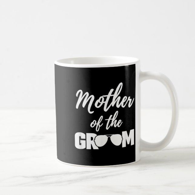 Caneca De Café Mãe do Noivo de Casamento (Direita)