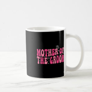 Caneca De Café Mãe do Noivo Mamãe Casamento Groovy Despedida de S