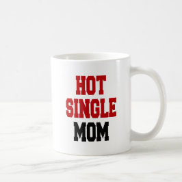Caneca De Café Mãe do Solteiro quente