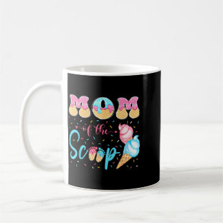 Caneca De Café Mãe Do Sorvete Scoop Revelação Do Sexo Do Bebê Sho