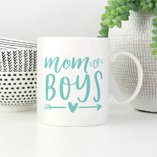 Caneca De Café Mãe dos Meninos
