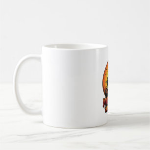 Caneca De Café Mãe dos Monstros Halloween Esqueleto Abóbora Coruj