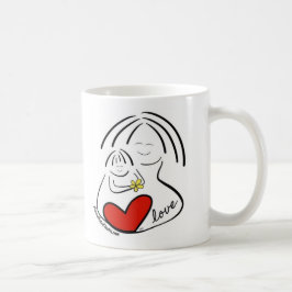 Caneca De Café Mãe e criança