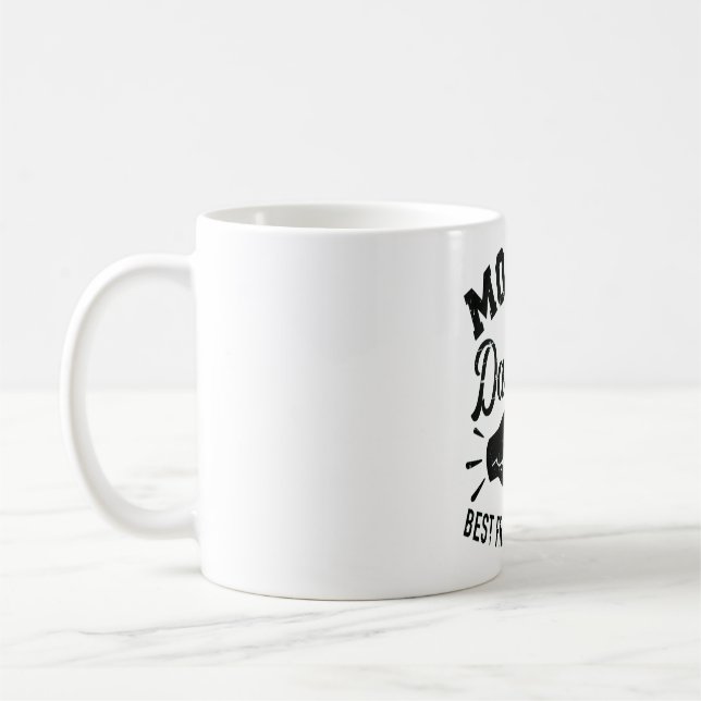 Caneca De Café Mãe e filha são os melhores amigos da vida mãe (Esquerda)
