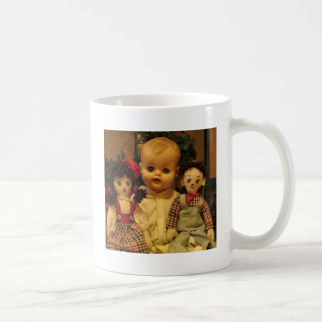 Caneca De Café Mãe e Gêmeos (Direita)