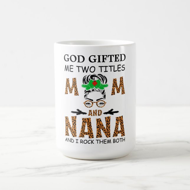 Caneca De Café Mãe e Nana (Centro)