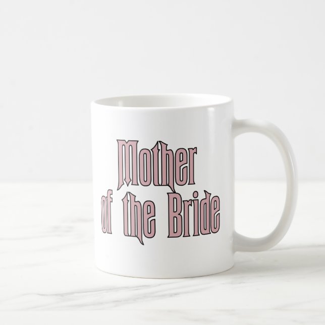 Caneca De Café Mãe elegante da noiva (Direita)